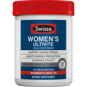 Swisse Women's Ultivite Multivitamínico - 120 Comprimidos - Suporte Nutricional Completo