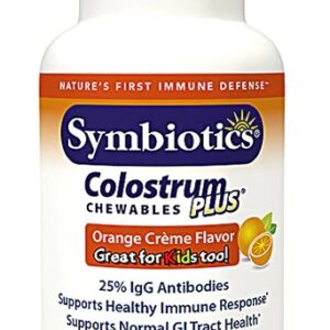 Comprar symbiotics colostrum plus® orange -- 120 chewables preço no brasil colostrum immune health suplementos em oferta vitamins & supplements suplemento importado loja 11 online promoção -