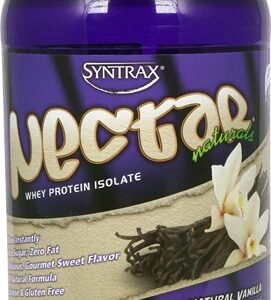 Syntrax Nectar Naturals Whey Protein Isolado Baunilha Natural - 907g