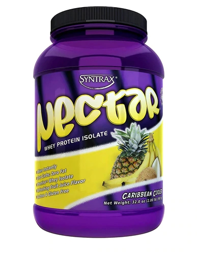 Syntrax Nectar Whey Protein Isolado Caribbean Cooler - 907g