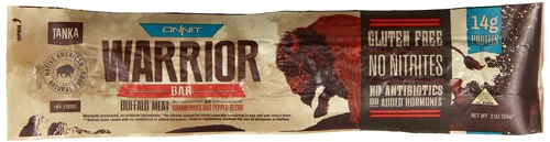 Tanka Onnit Warrior Bar Carne de Búfalo, Cranberry e Pimenta 57g