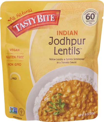 Tasty Bite Lentilhas Indianas Jodhpur - 283g: Sabor Autêntico e Nutrição Essencial