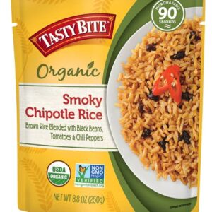 Comprar tasty bite organic smoky chipotle rice - microwave pouch -- 8. 8 oz preço no brasil food & beverages rice rice & grains rice blends suplementos em oferta suplemento importado loja 75 online promoção -