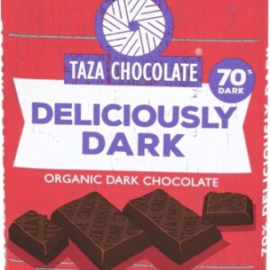 Comprar taza chocolate deliciously dark organic 70% dark chocolate bar -- 2. 5 oz preço no brasil candy chocolate chocolate candy food & beverages suplementos em oferta suplemento importado loja 19 online promoção -