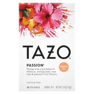 Comprar tazo herbal tea passion -- 20 tea bags preço no brasil beverages black tea food & beverages suplementos em oferta tea suplemento importado loja 35 online promoção -