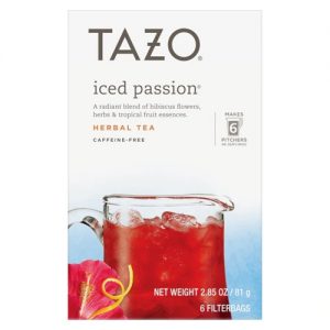 Comprar tazo iced tea herbal passion -- 6 filter bags preço no brasil beverages black tea food & beverages suplementos em oferta tea suplemento importado loja 31 online promoção -