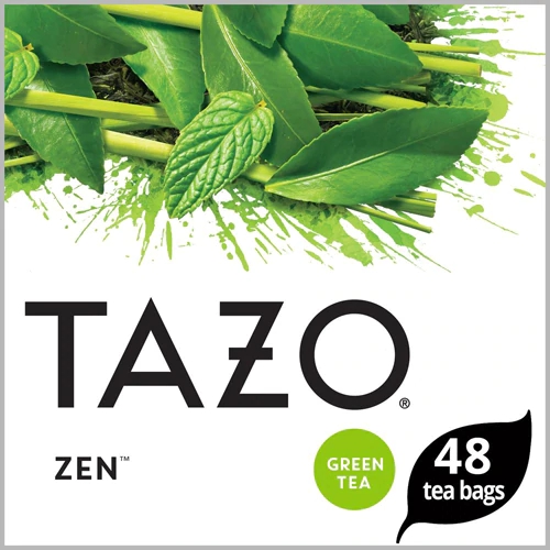 Tazo Zen Chá Verde - Caixa com 48 Sachês