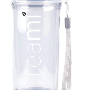 Teami Double Layered Tea Tumbler Black -- 20 oz