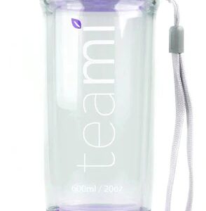 Teami Double Layered Tea Tumbler Purple -- 13.5 oz