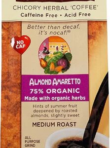 Alternativa ao Café Teeccino Sabor Amêndoa Amaretto - 312g (11 oz)