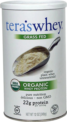 Whey Protein Orgânico Grass Fed Plain Tera's 340g - Pureza e Nutrição Superior