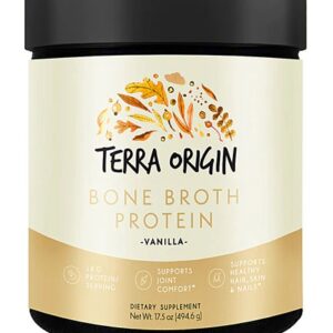 Comprar terra origin bone broth protein powder vanilla -- 17. 5 oz preço no brasil other supplements professional lines suplementos em oferta vitamins & supplements suplemento importado loja 45 online promoção -