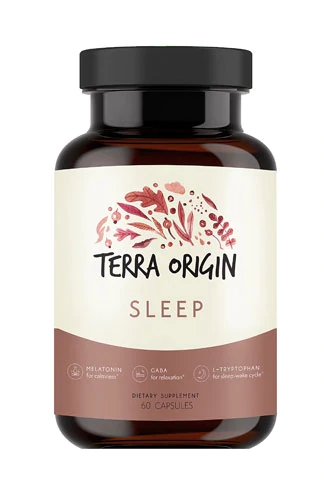 Terra Origin Sleep Suplemento Alimentar para Sono - 60 Cápsulas