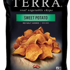 Chips de Batata Doce Terra Real Sem Sal Adicionado 170g - Saudável e Crocante