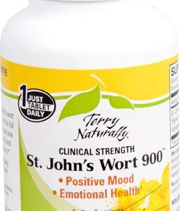 St. John's Wort 900mg Terry Naturally Clinical Strength - 60 Comprimidos