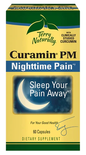 Terry Naturally Curamin® PM 60 Cápsulas - Alívio Noturno e Bem-Estar