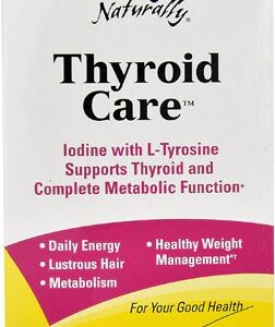Terry Naturally Thyroid Care™ - 120 Cápsulas para Saúde da Tireoide