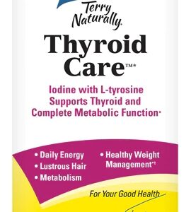 Terry Naturally Thyroid Care Suplemento 60 Cápsulas - Saúde da Tireoide