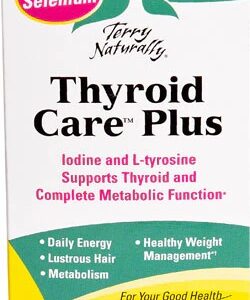 Terry Naturally Thyroid Care Plus com Selênio - 60 Cápsulas