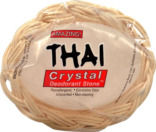 Desodorante Cristal Natural Thai 1 Barra (Aprox. 120g) - Higiene e Bem-Estar