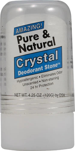 Cristal Desodorante Natural Thai Deodorant Stone Pure And Natural 120g - Higiene Íntima e Corporal