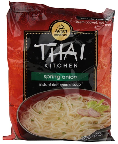 Thai Kitchen Sopa Instantânea de Macarrão de Arroz Sabor Cebolinha Suave 45g