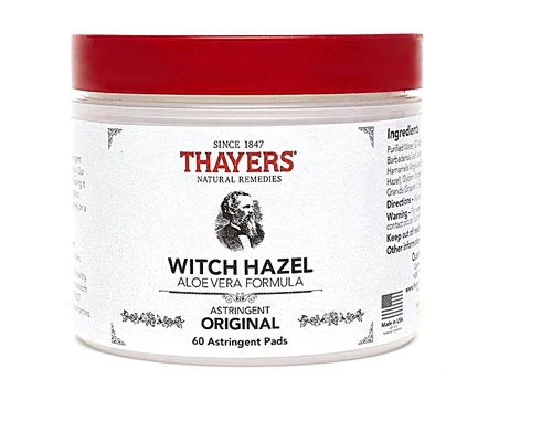 Thayers Hamamélis Aloe Vera Original - 60 Pads (177ml)