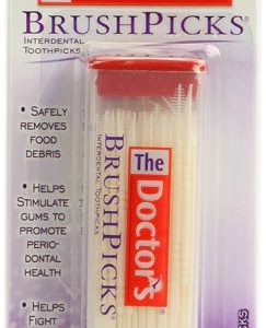 Comprar the doctor's brushpicks® interdental toothpicks -- 120 toothpicks preço no brasil beauty & personal care feminine hygiene menstrual pads personal care suplementos em oferta suplemento importado loja 3 online promoção -