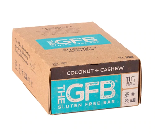 The Gluten Free Bar The GFB™ Coconut Cashew Crunch -- 12 Bars