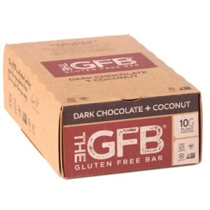 Comprar the gluten free bar the gfb™ dark chocolate coconut -- 12 bars preço no brasil bars food & beverages fruit bars suplementos em oferta suplemento importado loja 79 online promoção -