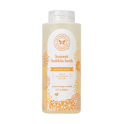 Espuma de Banho Honest Company Laranja Doce Baunilha 355ml - Banho Relaxante e Natural
