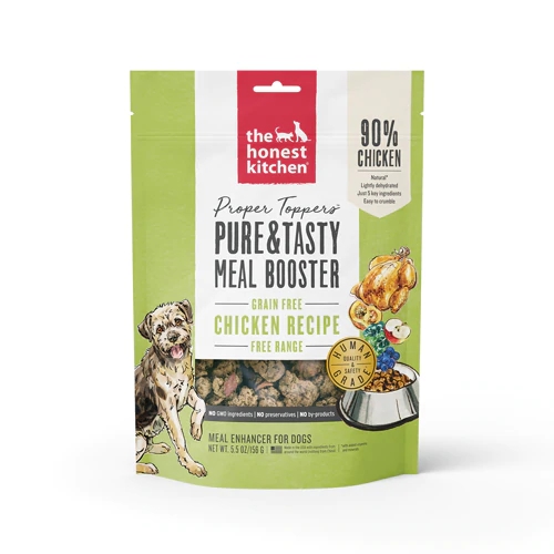 The Honest Kitchen Propper Toppers Frango Grain Free Cães 156g