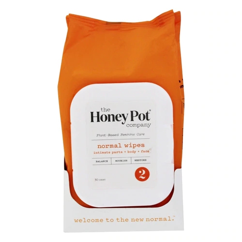 The Honey Pot Normal Lenços Íntimos 30 Unidades - Higiene e Bem-Estar