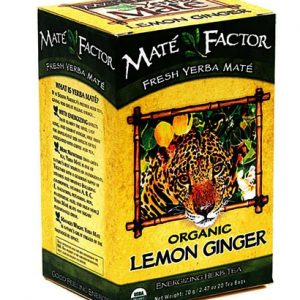 Comprar the mate factor organic yerba mate lemon ginger -- 20 tea bags preço no brasil alimentos chá erva mate ervas ervas e homeopatia marcas a-z wisdom natural yerba mate tea suplemento importado loja 7 online promoção - 8 de agosto de 2022