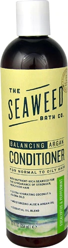 Condicionador Argan Seaweed Bath Co. Eucalipto e Hortelã - 355ml | Cabelos Equilibrados e Revitalizados