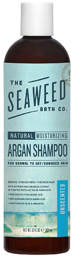 Shampoo Hidratante The Seaweed Bath Co. Argan Sem Perfume 355ml - Nutrição Profunda para Cabelos