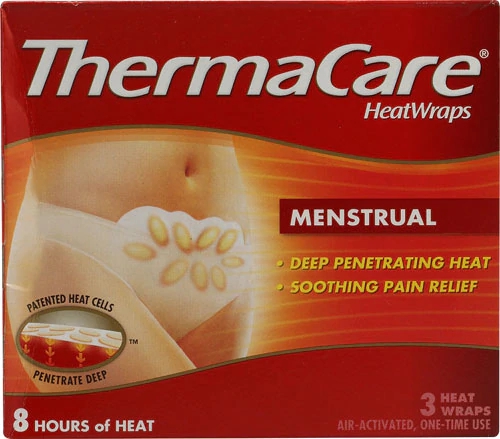 Thermacare Menstrual Heat Wraps -- 3 Wraps