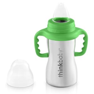 Thinkbaby Sippy of Steel Green -- 9 oz