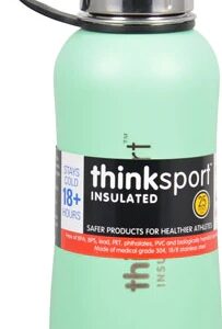 Garrafa Térmica Esportiva Thinksport Revestida Verde Menta - 739g (25 oz)
