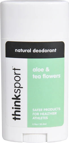 Thinksport Natural Deodorant Aloe & Tea Flowers -- 2.9 oz