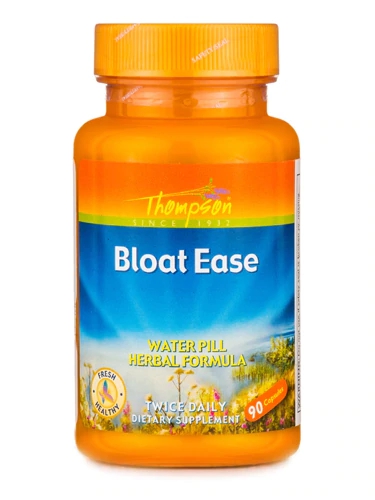 Thompson Bloat Ease 90 Cápsulas: Alívio Natural para Inchaço e Desconforto