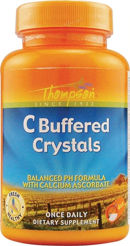 Thompson C Buffered Crystals - Vitamina C 4 oz (Aprox. 113g)
