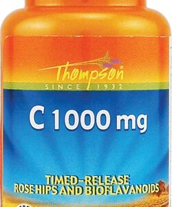 Vitamina C Thompson C Plus 1000mg com Rose Hips e Bioflavonoides - 30 Comprimidos
