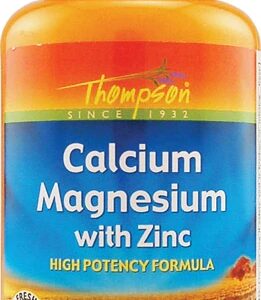 Comprar thompson calcium magnesium with zinc high potency formula -- 90 tablets preço no brasil calcium calcium & vitamin d minerals suplementos em oferta vitamins & supplements suplemento importado loja 25 online promoção -