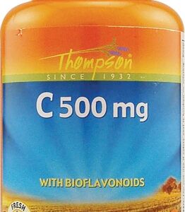 Vitamina C Thompson 500mg - 90 Cápsulas | Suporte Imunológico e Antioxidante