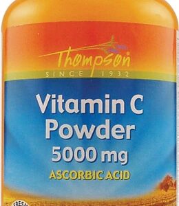 Pó de Vitamina C Thompson 5000mg - 227g: Potencialize sua Saúde e Imunidade