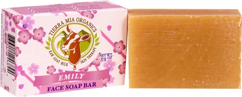 Sabonete em Barra Tierra Mia Organics Emily para Rosto e Corpo 108g - Orgânico e Natural