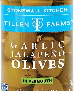 Comprar tillen farms garlic jalapeno olives in vermouth -- 12 oz preço no brasil condiments food & beverages olives suplementos em oferta suplemento importado loja 65 online promoção -