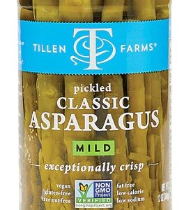Comprar tillen farms pickled crispy classic asparagus mild -- 12 oz preço no brasil food & beverages nori suplementos em oferta vegetables suplemento importado loja 65 online promoção -