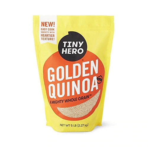 Quinoa Dourada Tiny Hero - 2.27 kg: Nutrição Completa e Sabor Puro